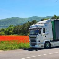 Transports Ract - Semi Tautliner Bachée