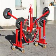 Palonnier à ventouse pour pose de vitrage - Transports Ract