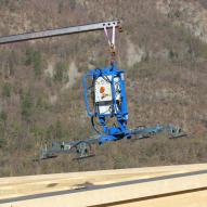 Palonnier à ventouse pour plaques toitures, façades, ... - Transports Ract