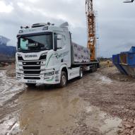 Transports Ract - semi plateau