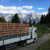 Transports Ract - semi plateau